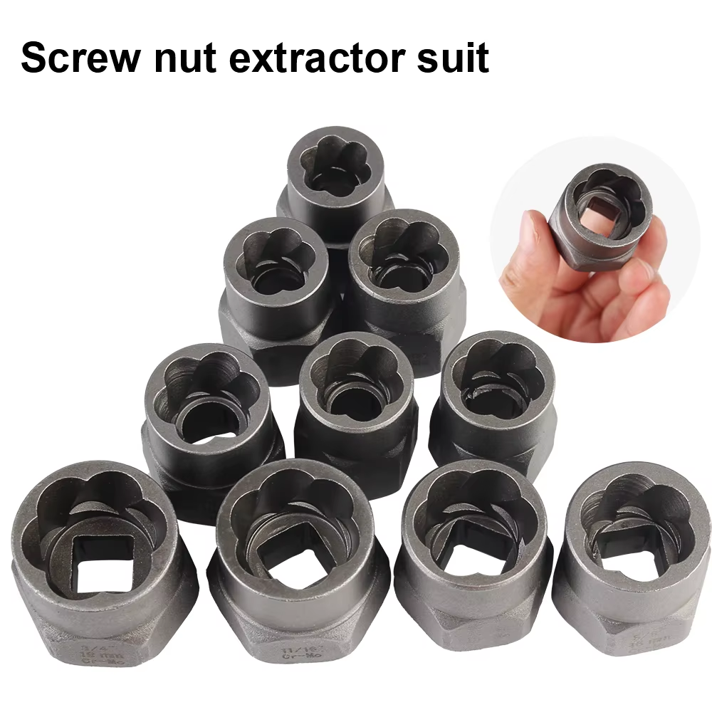 Damaged Screw Extractor Accessory Hand Tools Kit Bolt Nut Remover 26Pcs/Set Car Repair Tool Kit Bolt Nut Removal Socket Tool - Image 5