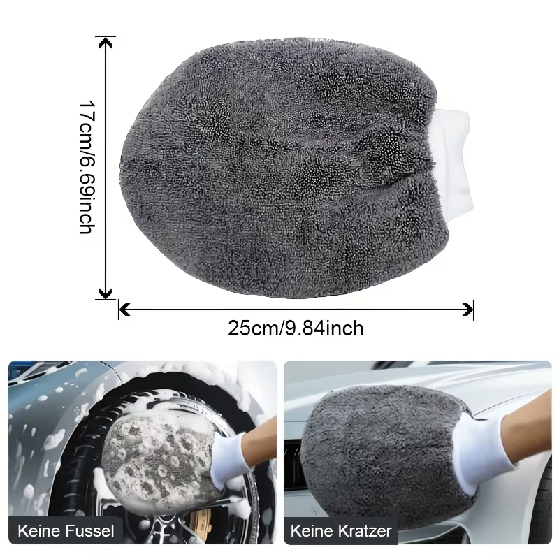 11Pcs Microfiber Car Cleaning Kit Tire Brush Scratch Removal Pads Detailing Sponges Interior Cleaning Essentials Cleaning Tools - Image 3