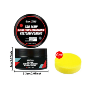 Car Headlight Restoration Polishing Kit - Scratch Remover &