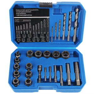 Damaged Screw Extractor Accessory Hand Tools Kit Bolt Nut Remover 26Pcs/Set Car Repair Tool Kit Bolt Nut Removal Socket Tool
